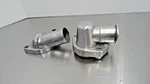 (2) Used Water Neck Housing Chrome Imca Drag Racing Moroso Edelbrock Chevy Sbc. Fixed Price $25.00.