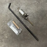 Porsche 356 B Fuel Reserve Petcock + Selector Rod & New Screen Zu Auf. Fixed Price $95.00.