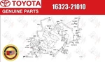 Toyota Genuine Prius C NHP10 2011/12- Housing, Water Inlet 1632321010 Oem. Fixed Price $71.00.