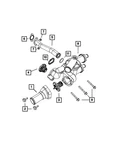 Genuine Mopar Hex Flange Head Bolt 6508393AA. Fixed Price $14.28.