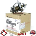Thermostat Genuine Hyundai Accent Sonata Santa Fe Tucson Kia Optima 2550023010. Fixed Price $43.33.