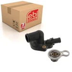 Thermostat Inc Housing & Gasket Fits Mini Bmw Cooper R52 R53 Febi 47546. Fixed Price $39.72.