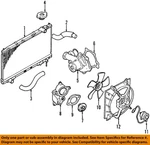 Chrysler Oem 03-05 Sebring Cooling Radiator Components-thermostat Hsng MD377072. Fixed Price $115.87.