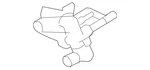 Genuine Mazda Thermostat Housing ZZJ1-15-172. Fixed Price $238.72.