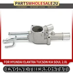 Aluminum Thermostat Housing For Kia Spectra 2004-2005 Sportage Hyundai Tiburon. Fixed Price $30.99.