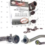 43PCS Fkm Engine Coolant Pipe O-ring Kit 11427558936 11427563453 For Bmw N54 E90. Fixed Price $24.95.