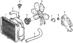 Genuine Ford Thermostat Housing E5TZ8592A. Fixed Price $7.50.