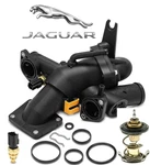 New Genuine Oem Jaguar Engine Coolant Thermostat Kit AJ811793 XJ8 Xk 2006-2009. Fixed Price $229.95.