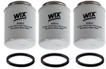 Wix Set Of 3 Engine Oil Filters Heavy Duty Spin-on Male Rolled Thread. Fixed Price $90.95.
