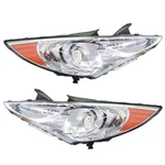 Headlights Assembly Housing Amber Corner Projector Fit For Hyundai Sonata 11-14. Fixed Price $102.42.