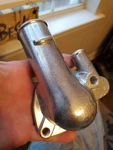81-86 Jeep Cj Engine Coolant Thermostat Housing 5 7 W/4.2L Oem Steel. Fixed Price $20.00.