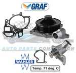 Porsche Water Pump & Low Temp Thermostat 911 Boxter M96 996 986 Graf Wahler New. Fixed Price $224.95.
