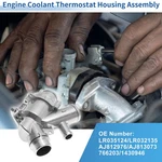 Engine Coolant Thermostat Housing Assembly NO.LR035124 For Jaguar F-type 14. Fixed Price $58.29.