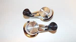 1961-1962-1963-1964-1965-1966 Chevrolet Impala Slotted Inside Black Vent Handle. Fixed Price $19.95.