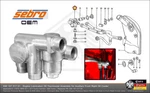 Porsche 911 Oil Thermostat Assembly For Front Cooler 93010701700. Fixed Price $483.00.