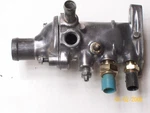 86-89 Accord Lx, Dx Engine Cooling Thermostat Housing Case Cover Used Oem. Fixed Price $144.00.