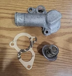 Ford V4 1.5 & 1.7 Liter Used Thermostat Housing New Gasket.. Fixed Price $90.00.