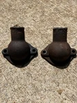 1949-1953 Water Neck Set Ford Flathead 8RT Thermostat Housing 8BA-8592-A2. Fixed Price $35.99.