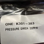 After Market High Pressure Switch K301-383 Fits Kenworth. Fixed Price $75.00.