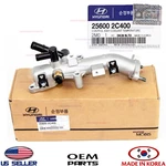 Genuine Thermostat Housing Oem 2010-2016 Genesis Coupe 2.0L Turbo 256002C400. Fixed Price $149.95.