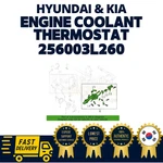 Genuine Oem Hyundai Kia Engine Coolant Thermostat 256003L260. Fixed Price $350.00.