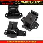 Fits 1998-2004 Nissan Frontier 2.4L 2WD Engine Motor & Trans Mount Set 3PCS : A7. Fixed Price $43.95.