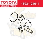 New Toyota Corolla M20A-FKS Coolant Thermostat W/ Inlet Housing 16031-24011. Fixed Price $53.60.