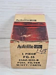 Autolite FG-15 Fuel Filter C5AZ-9155-B Ford Oem Nos Inline Metal Vintage Origina. Fixed Price $29.88.