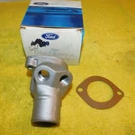 1974-76 Ford Ltd Torino Mercury Nos 351M 400 Thermostat Housing Water Connection. Fixed Price $89.00.