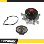 Water Pump Thermostat Assembly Set For 99-09 Jeep Commander Liberty 3.7L 4.7L. Fixed Price $38.99.
