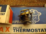 New Quality Brass Engine Thermostat Fits: Mgc 3.0LTR. (1967-69). Fixed Price $32.14.
