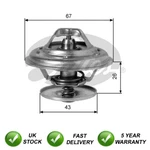 Thermostat Coolant Sjr Fits Lancia Gamma 1981-1985 Thema 1984-1992. Fixed Price $40.37.