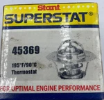 Lot Of 2 Stant 45369 Engine Coolant Thermostat-ohv. Fixed Price $11.92.