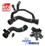 Oem Thermostat Upper Lower Radiator Hose Sensor 4PCS For Bmw E60 525I Xi 530I. Fixed Price $151.56.