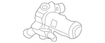 Genuine Honda Water Outlet 19350-PRB-A00. Fixed Price $271.71.
