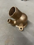 1964-1971 Oldsmobile Cutlass F85 442 Thermostat Housing Water Neck Ninety Eight. Fixed Price $49.65.