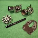 Sbc Chrome Parts Mr Gasket 2661 T-stat Housing Fuel Pump Plate Jegs 15930 Rod. Fixed Price $28.00.