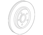 Genuine Ford Rotor 5U2Z-1V125-GD. Fixed Price $90.29.