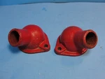 (2) 1949-53 Ford Mercury Flathead V8 Water Outlet Thermostat Housing 8BA-8592-A2. Fixed Price $39.99.