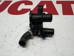 Ducati Panigale 899 1199 959 1299 V2 Thermostat Squirter Housing Hoses 55320122A. Fixed Price $68.14.