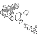 Genuine Mercedes-benz Oe Thermostat 256-203-37-00. Fixed Price $457.94.