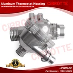Aluminum Thermostat Housing For Bmw E90 E92 E60 325I 328I 330I 335I 525I 528I. Fixed Price $42.99.