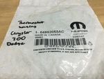 Genuine Mopar Thermostat Seal 4892055AC. Fixed Price $19.95.