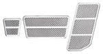 Billet Specialties Pedal Kit,diamond CUT,3,GAS,BRAKE,E-BRAKE,DODGE,FORD,GM Truck. Fixed Price $181.95.