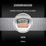 Genuine 2008-2015 Honda Civic Engine Coolant Outlet Flange 19350R40A00. Fixed Price $129.99.