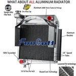 3ROW Radiator For 1958-1967 65 Austin Healey SPRITE;1960-1966 Mg Midget 948-1098. Fixed Price $139.00.