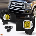 11-16 Ford Super Duty Amber Lens Front Bumper Driving Fog Light/lamp+switch. Fixed Price $57.71.