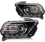 2PCS/PAIR Hid/xenon Headlights W/ Leddrl Ford Mustang Shelby GT500 2013 2014. Fixed Price $340.99.