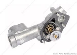 Thermostat And Housing For 2008 Saab 9-3 Turbo 2.8L V6 Gas Dohc 12638186-AK Genu. Fixed Price $147.55.