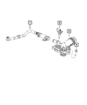 Genuine Mopar Thermostat Housing 68217305AH. Fixed Price $49.41.